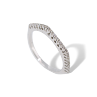 Anillo Mujer in Oro blanco Diamante 88299